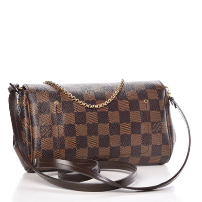 Louis Vuitton Damier Ebene Favorite PM 3 of 11