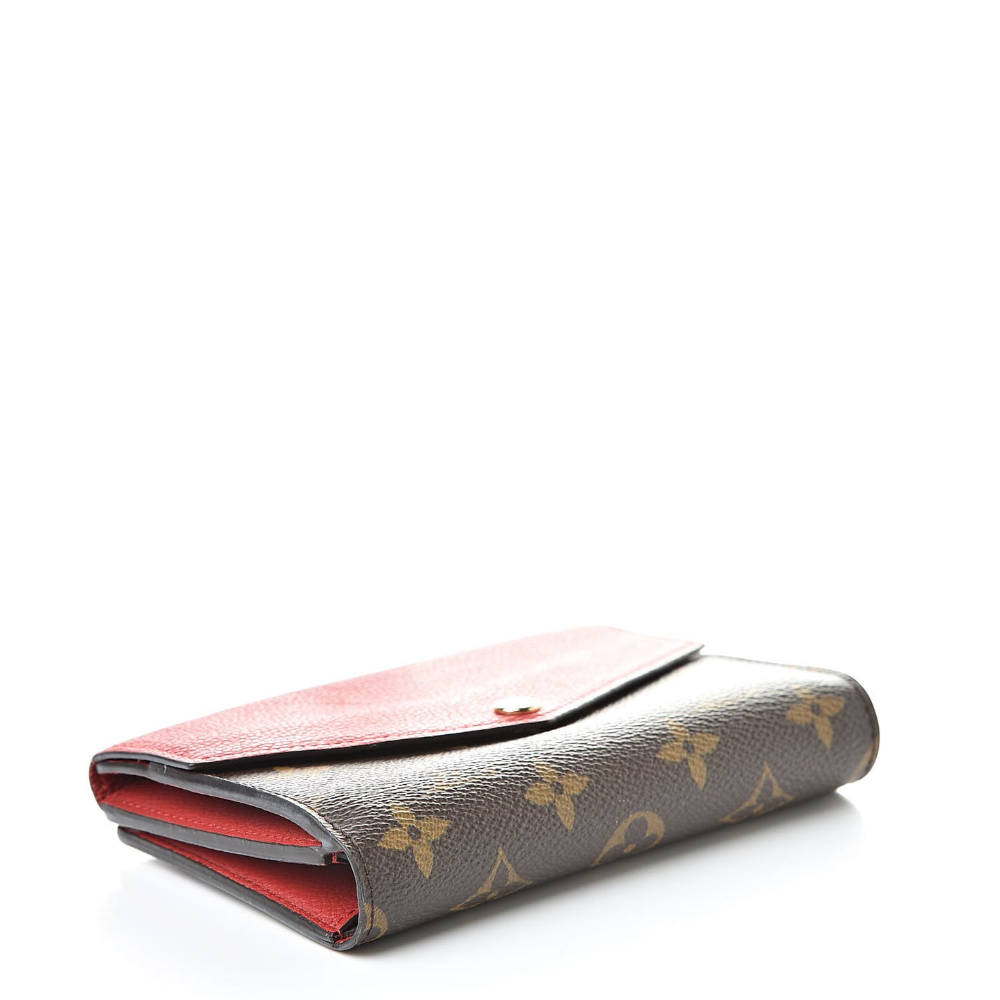 Monogram Pallas Compact Wallet Cherry