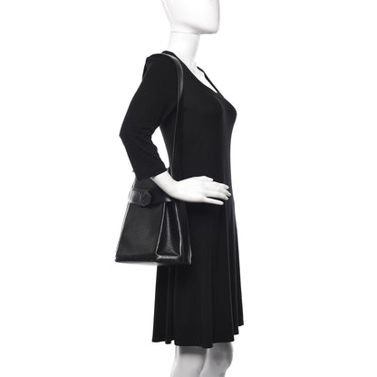 Louis Vuitton Epi Sac D'Epaule Black 2 of 13