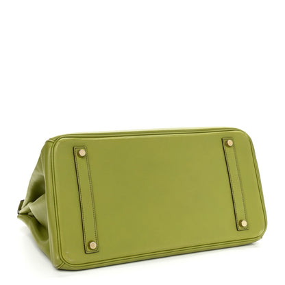 Hermes Swift Birkin 35 Vert Anis 4 of 19