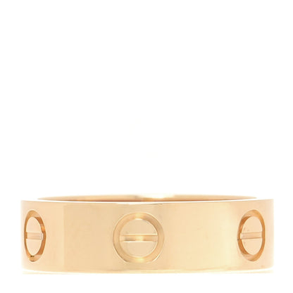 Cartier 18K Yellow Gold 5.5mm LOVE Ring 54 7 3 of 5