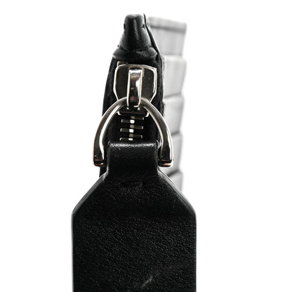 Valentino Garavani Calfskin Skull Logo Coin Case Card Holder Black 11 of 11