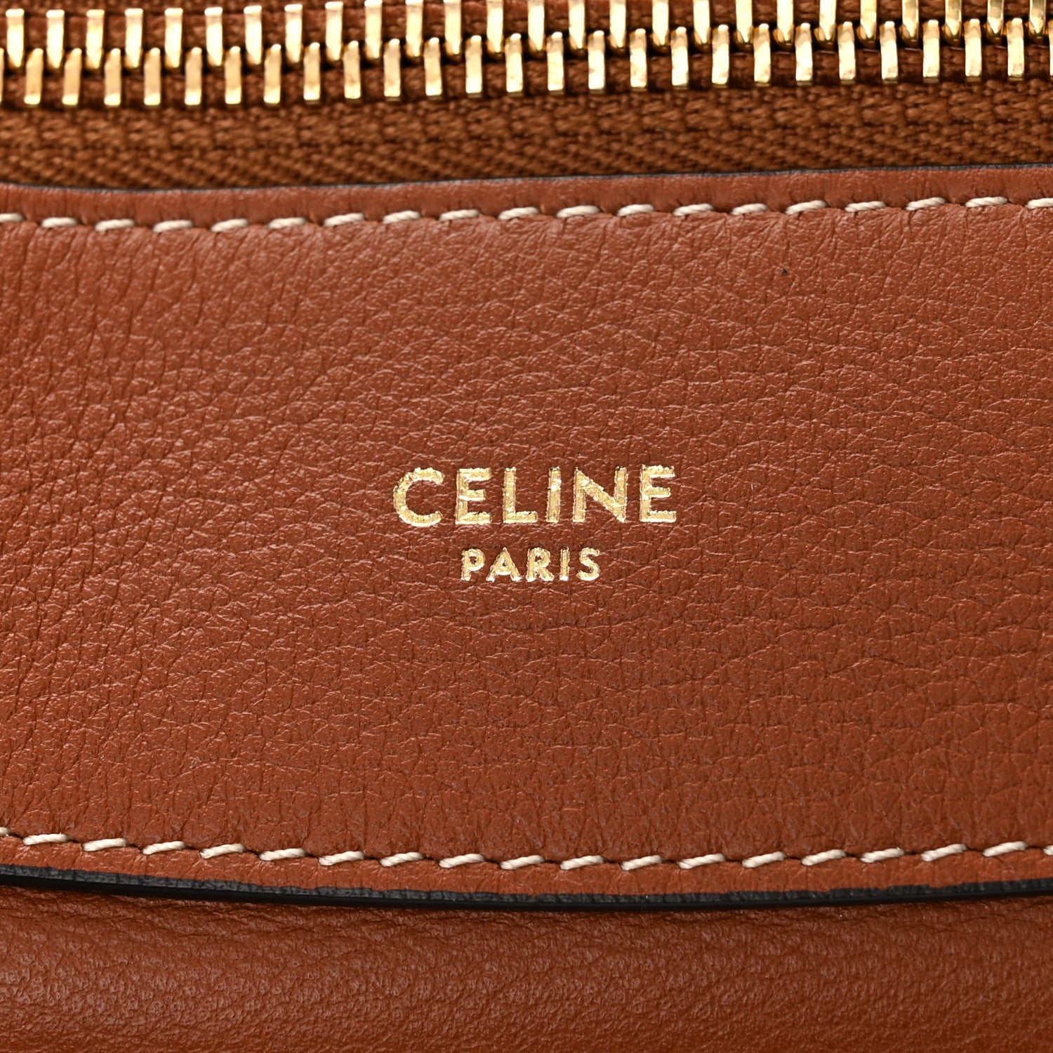 Celine Supple Calfskin Medium Romy Shoulder Bag Tan 6 of 10