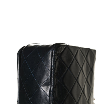 Chanel Aged Calfskin Quilted Medium Pondichery Flap Black 25 of 29