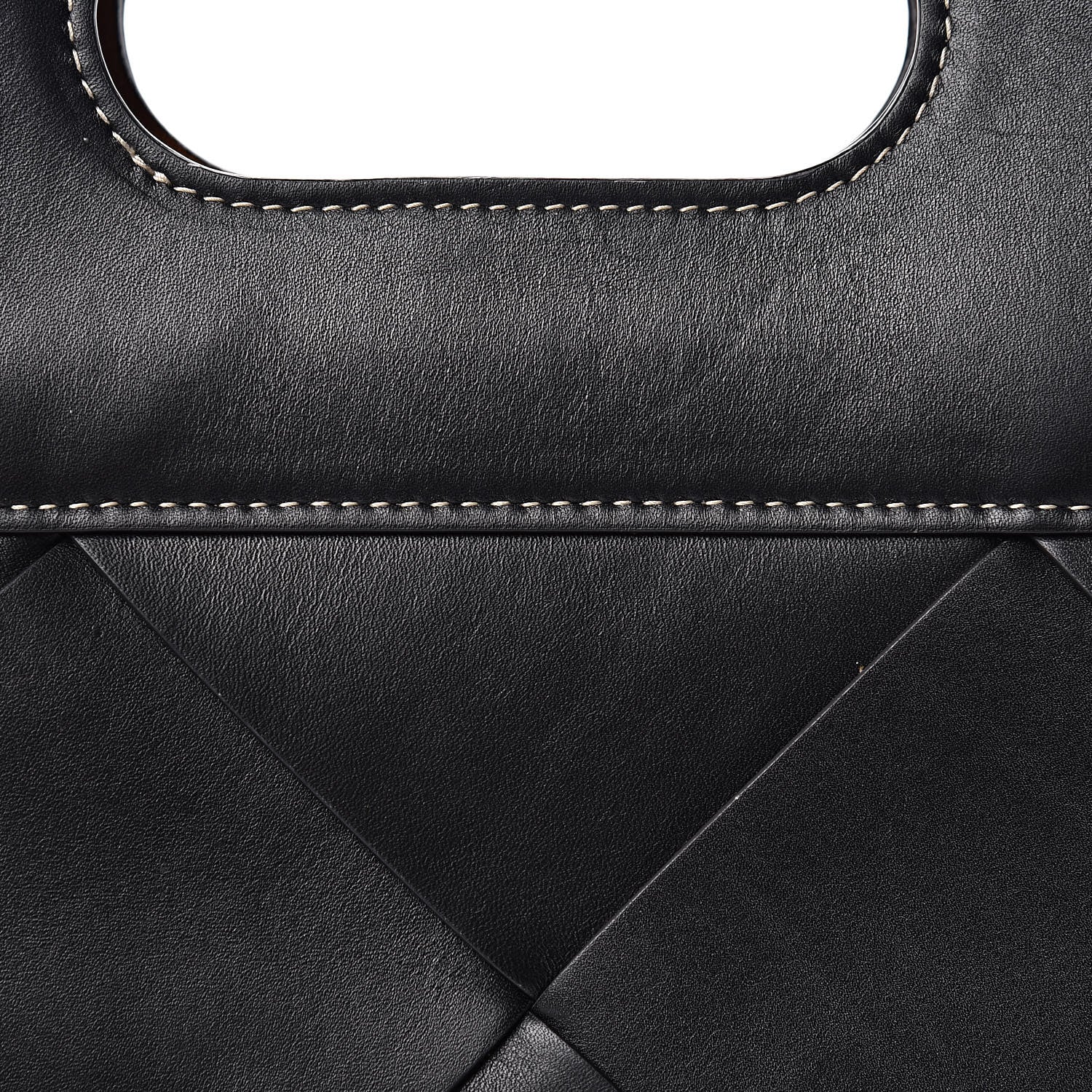 Bottega Veneta French Calfskin Small Slip Tote Black 7 of 10