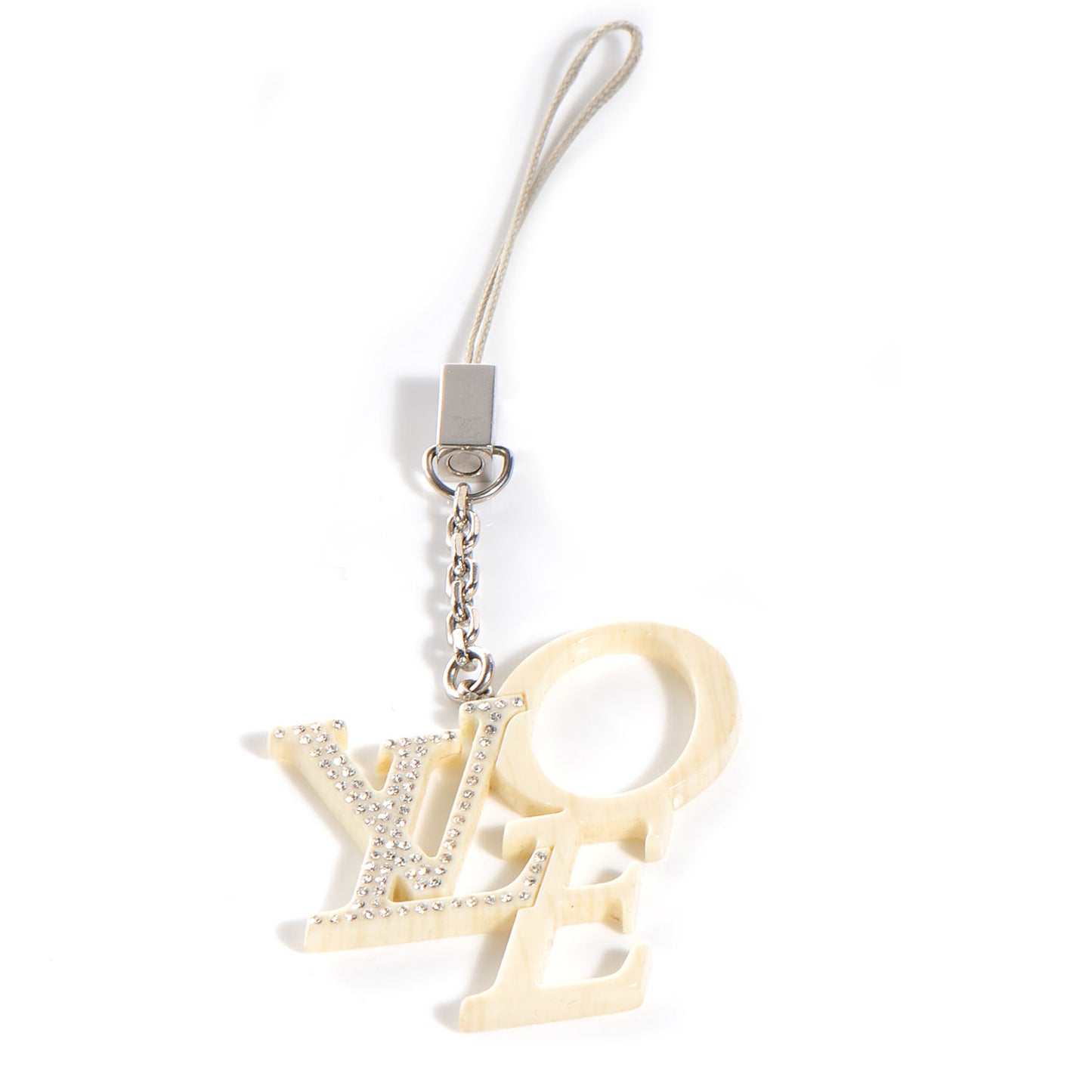 Crystal Thats Love LVoe Phone Charm