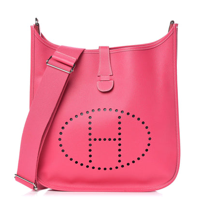 Hermes Epsom Evelyne III GM Rose Tyrien 1 of 9
