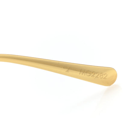 Louis Vuitton Metal LV Link One Cat Eye Sunglasses Z1770E Tortoise Gold 7 of 8