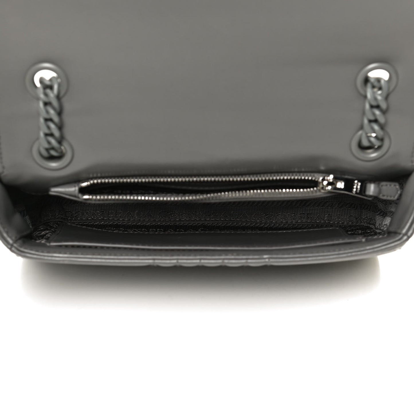 Soft Calfskin Impunture Diagramme Flap Crossbody Bag Mercurio