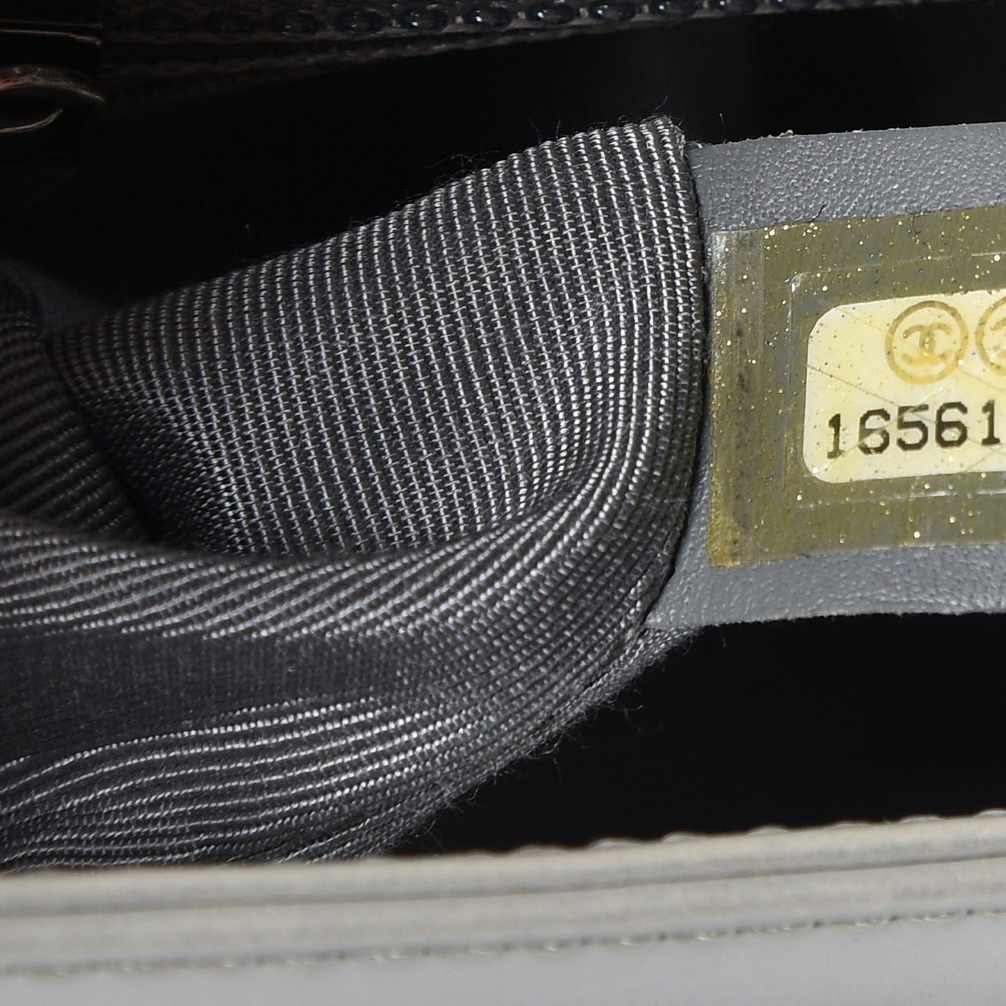 Iridescent Glazed Calfskin Medium Boy Flap Silver
