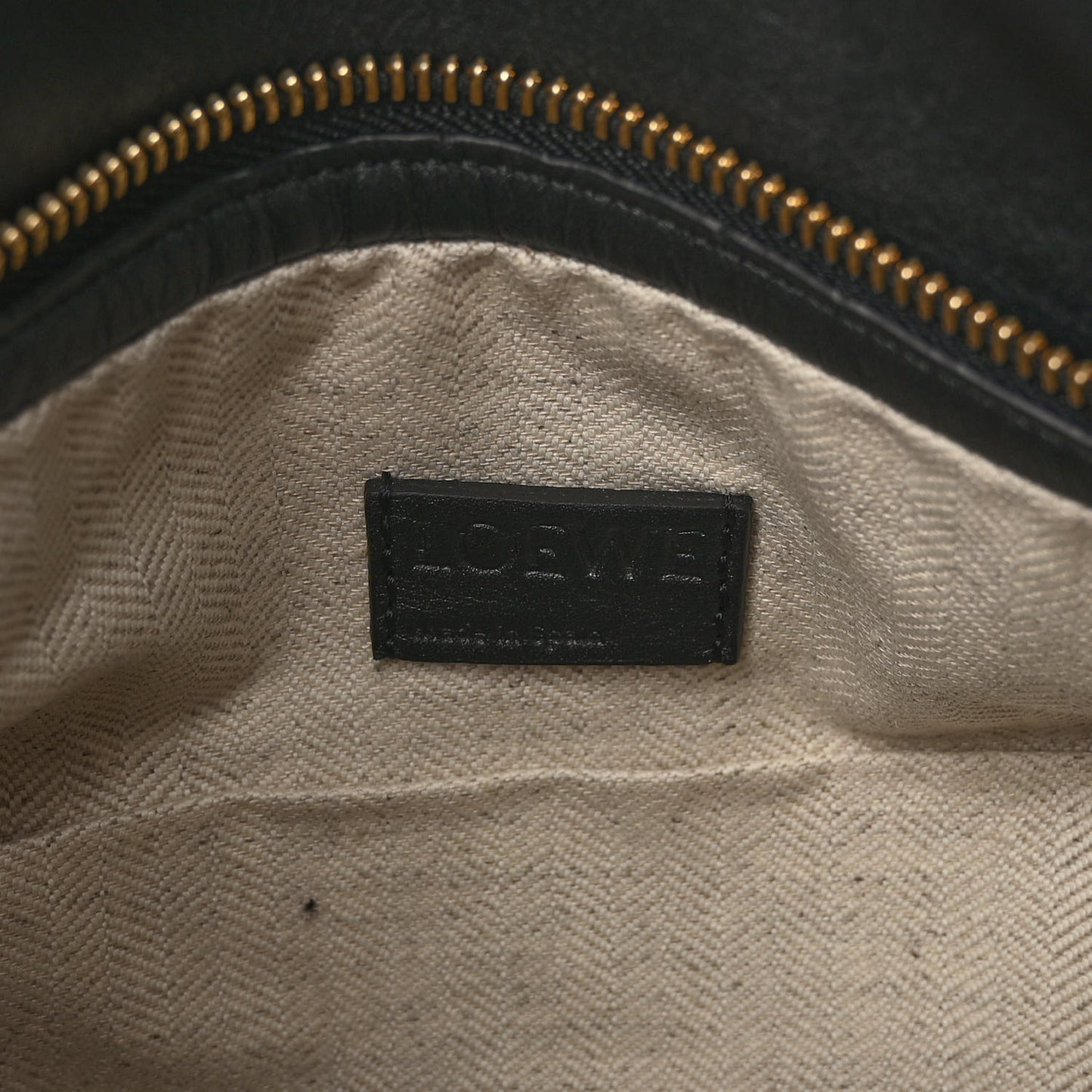 Calfskin Puzzle Hobo Black