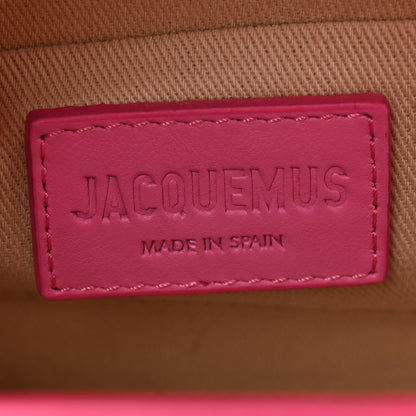 Jacquemus Smooth Calfskin Le Sac Rond Pink 6 of 12