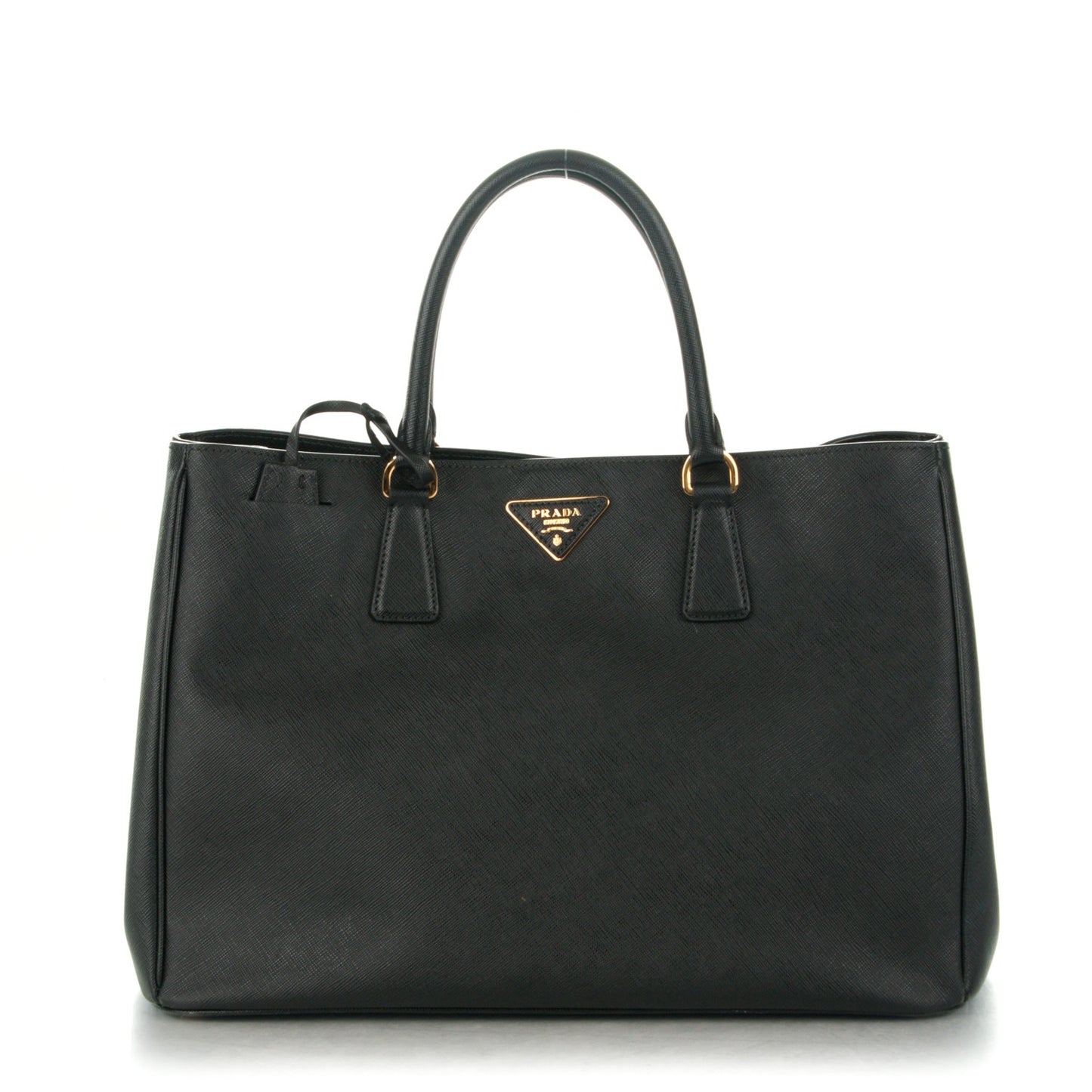 Saffiano Lux Large Tote Nero Black