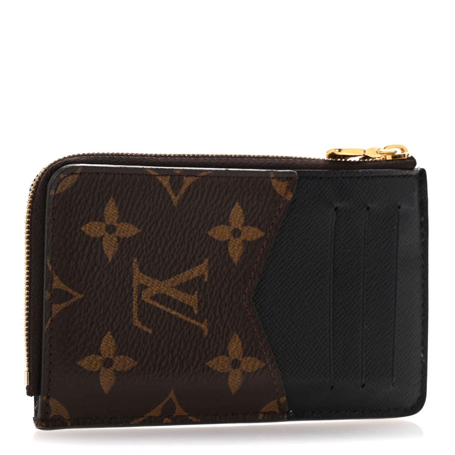 Louis Vuitton Monogram Recto Verso Card Holder Black 3 of 9