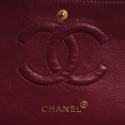 Chanel Lambskin Quilted Medium Double Flap Black 7 of 8