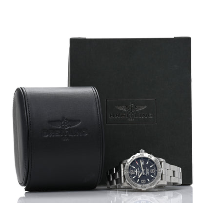 Breitling Stainless Steel 44mm Colt Ocean Chronometer Quartz Watch Black A74387 5 of 5