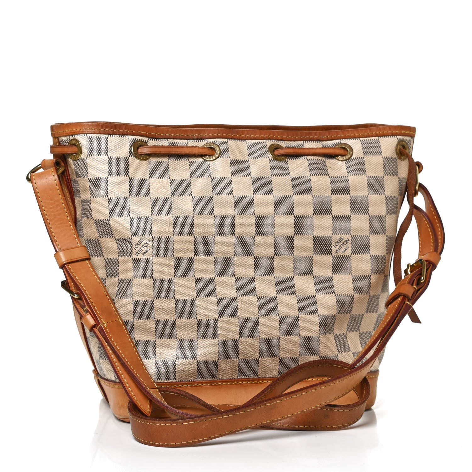 Louis Vuitton Damier Azur Noe BB 3 of 11