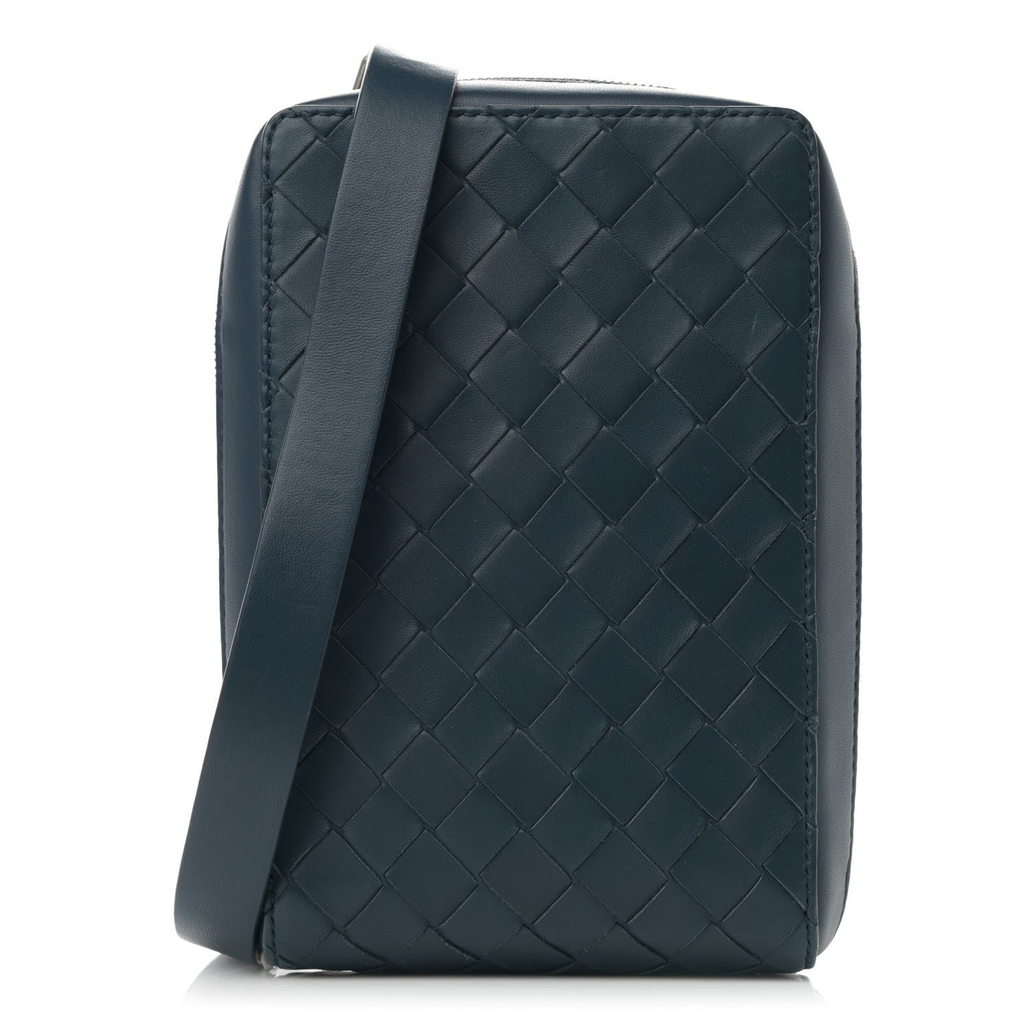 Bottega Veneta Nappa Intrecciato Crossbody Bag Celeste 1 of 9