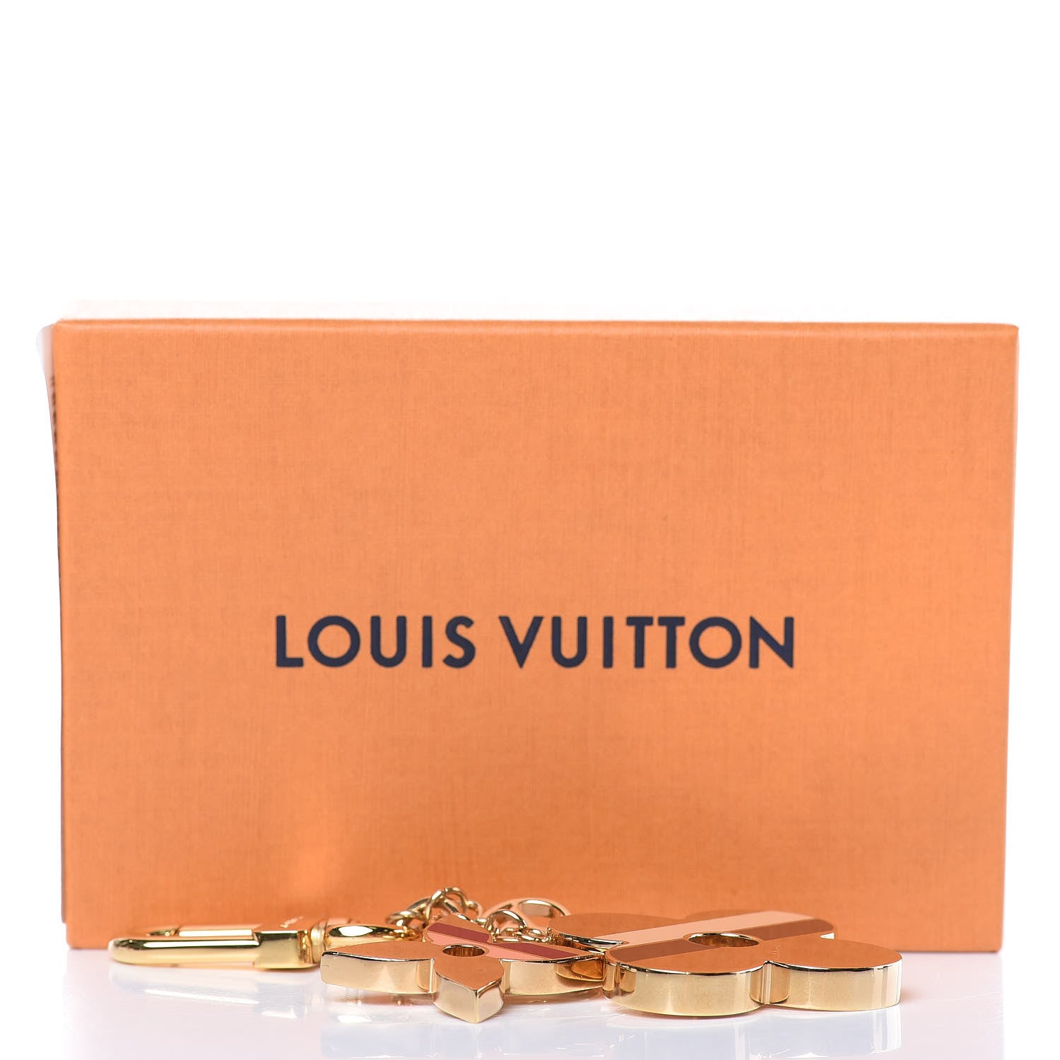 Louis Vuitton Stripes Flowers Bag Charm 5 of 5