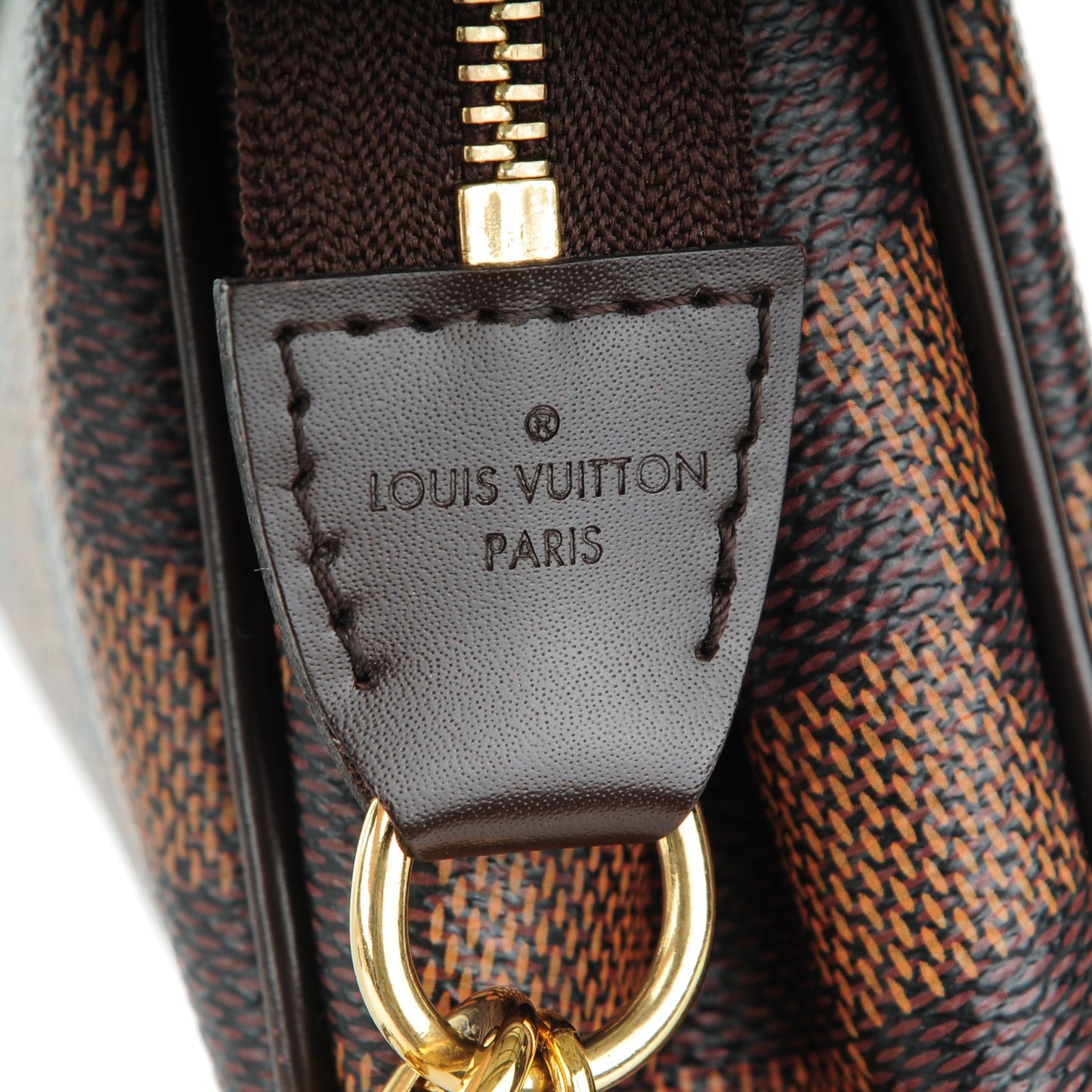 Damier Ebene Eva Clutch