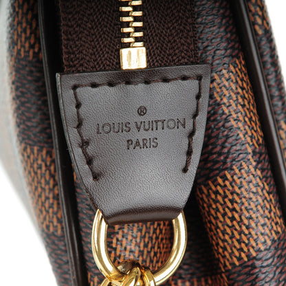 Louis Vuitton Damier Ebene Eva Clutch 6 of 7