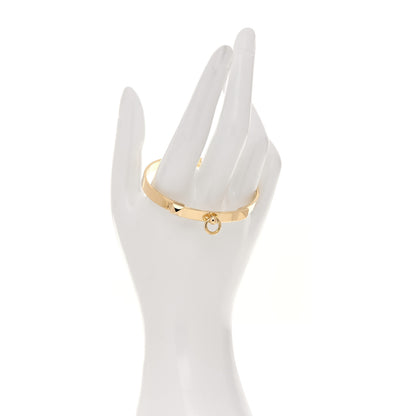 Hermes 18K Yellow Gold PM Collier De Chien Bracelet SH 2 of 5