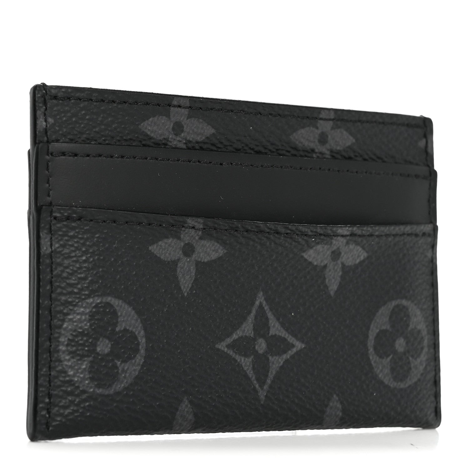 Louis Vuitton Monogram Eclipse Porte-Cartes Double Card Holder 3 of 6