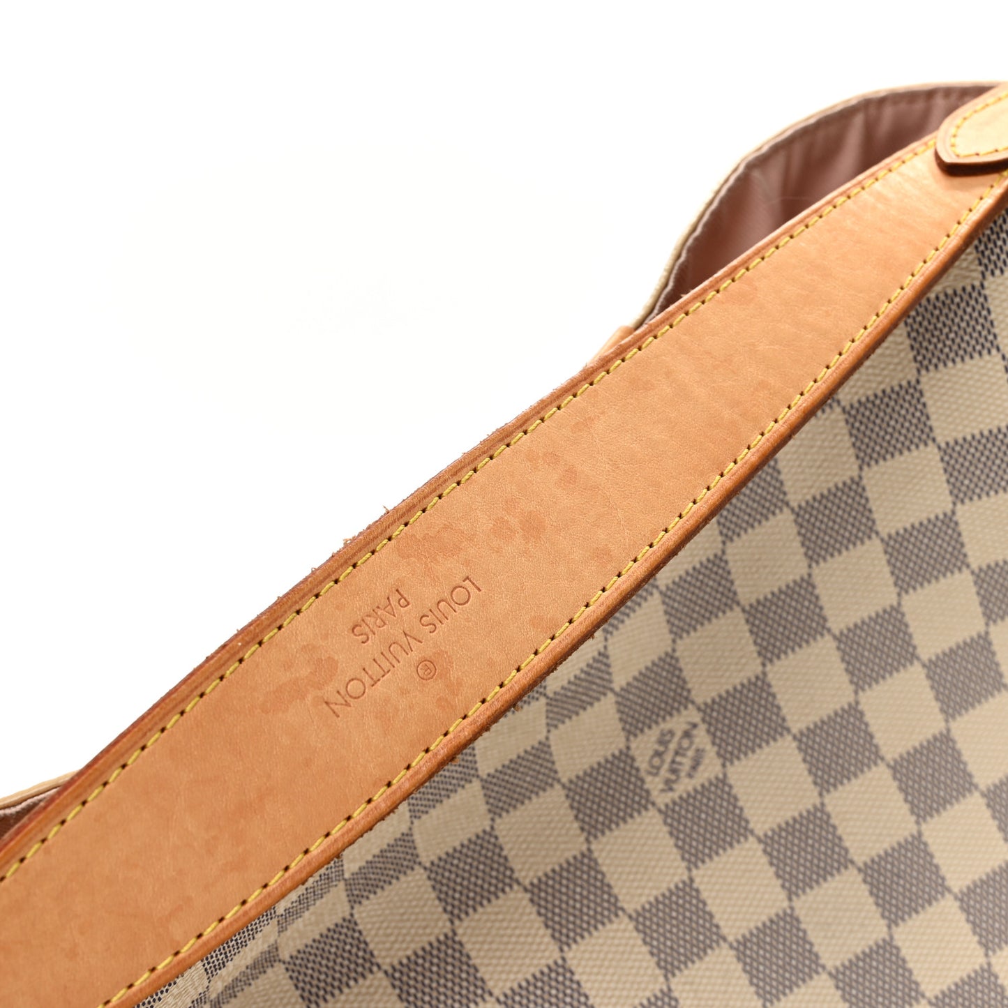 Damier Azur Graceful MM Rose Ballerine