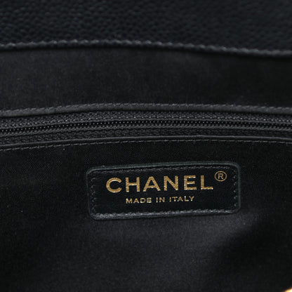 Chanel Caviar Quilted XL Grand Shopping Tote GST Black 6 of 7
