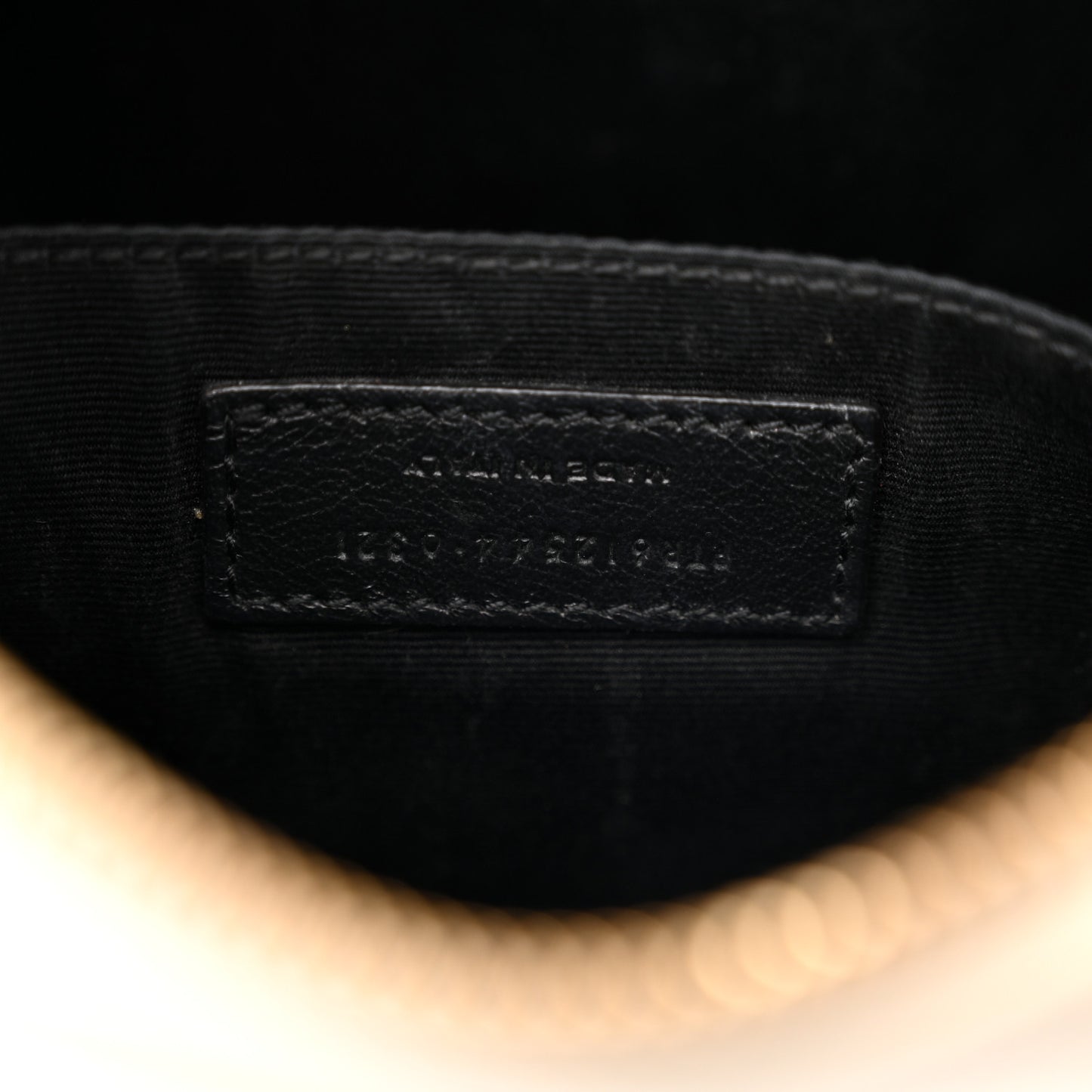 Calfskin Matelasse Monogram Lou Camera Bag Crema Soft