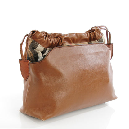 Burberry Calfskin House Check Little Crush Brown Ochre 3 of 8