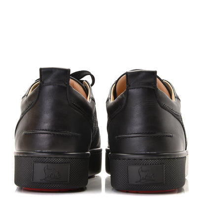Christian Louboutin Calfskin Mens Happyrui Techno Flat Sneakers 43.5 Black 4 of 10
