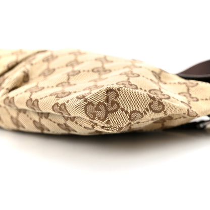 Gucci GG Monogram Double Pocket Belt Bag Dark Brown 10 of 10