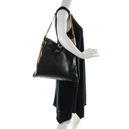 Gucci Lambskin Large 1970 Shoulder Bag Black 2 of 8