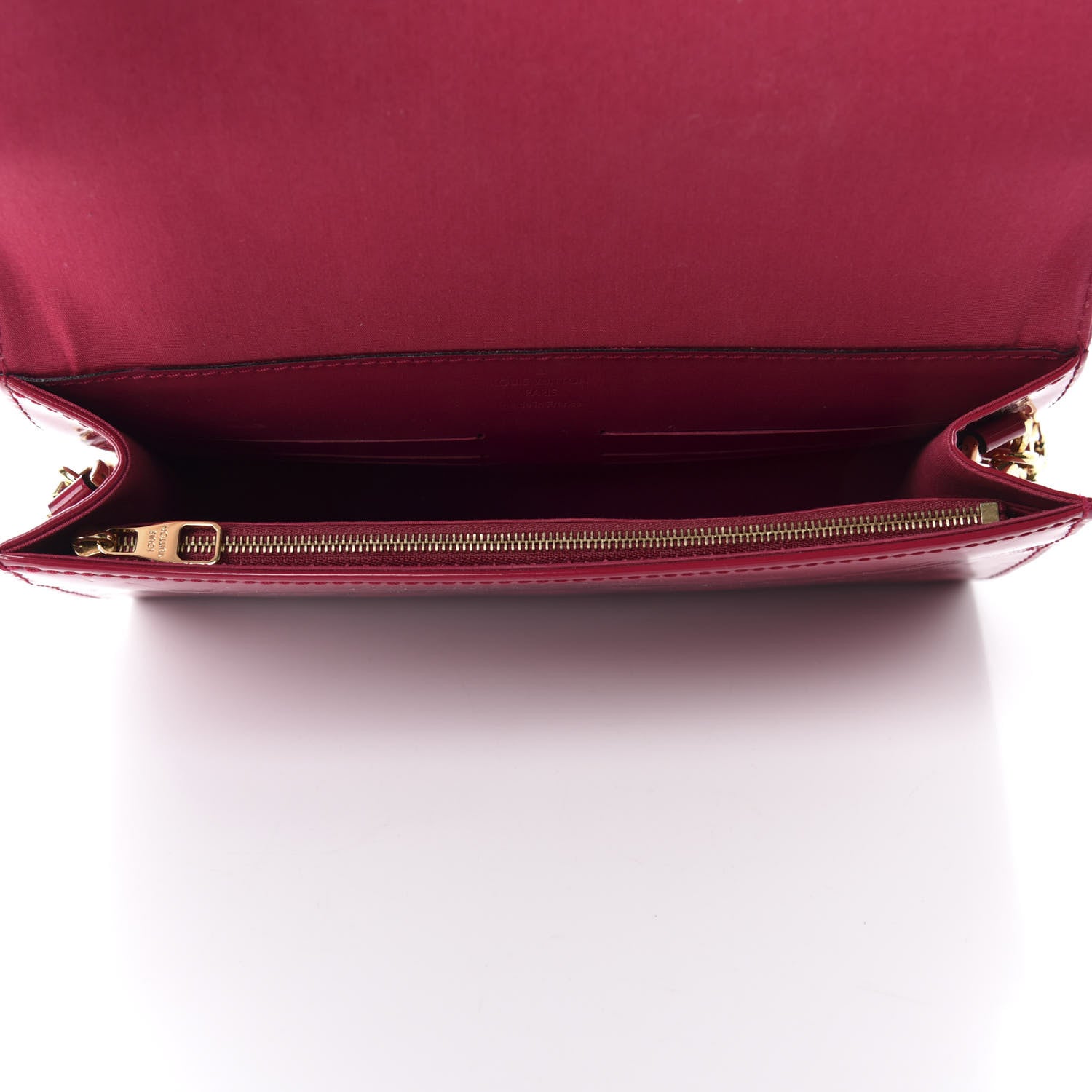 Louis Vuitton Vernis Ana Clutch Rose Indien 5 of 9