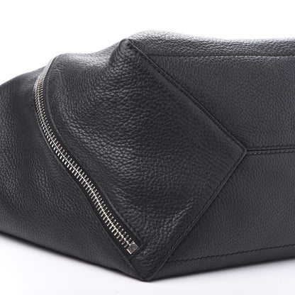 Proenza Schouler Pebbled Calfskin Medium Zip Hobo Black 7 of 9