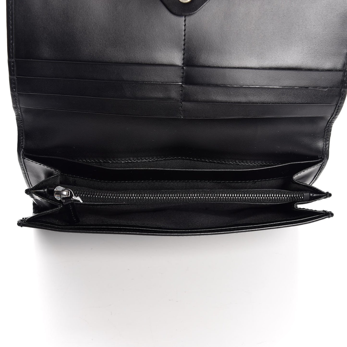 Zucchino Continental Wallet Black