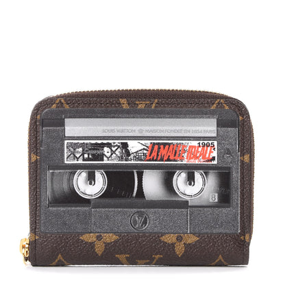 Louis Vuitton Monogram Video Tape Zippy Coin Purse Wallet 1 of 12