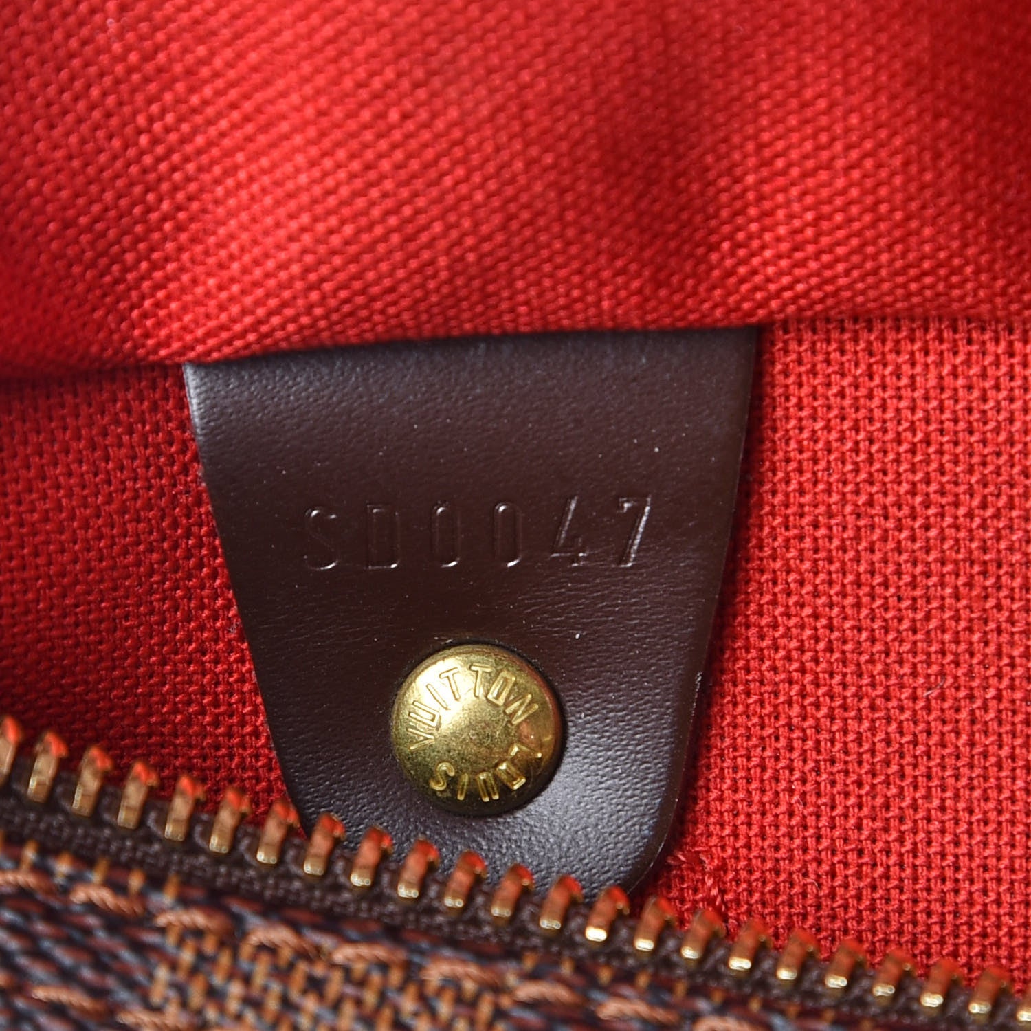 Louis Vuitton Damier Ebene Speedy 25 9 of 10