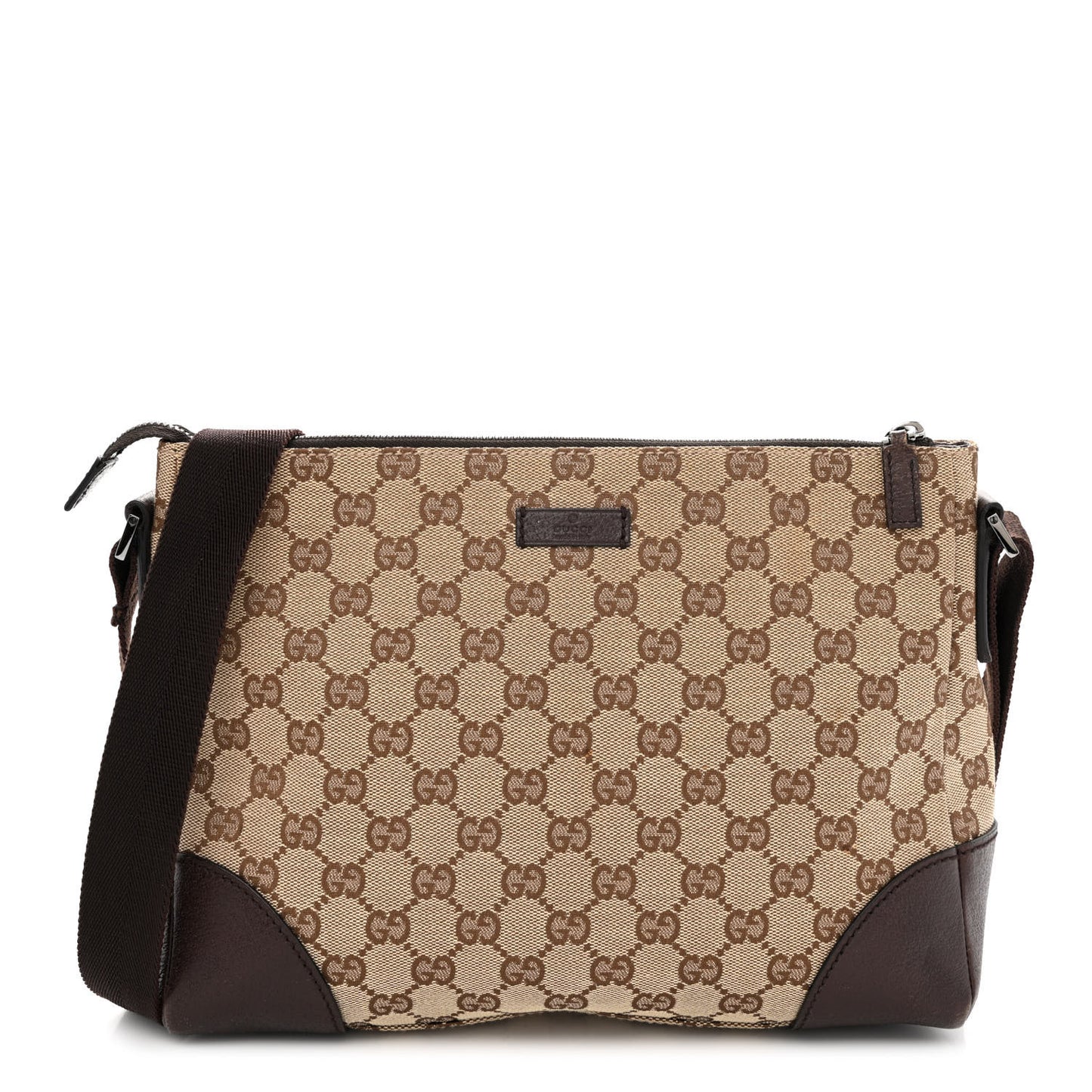 Monogram Joy Messenger Bag Dark Brown