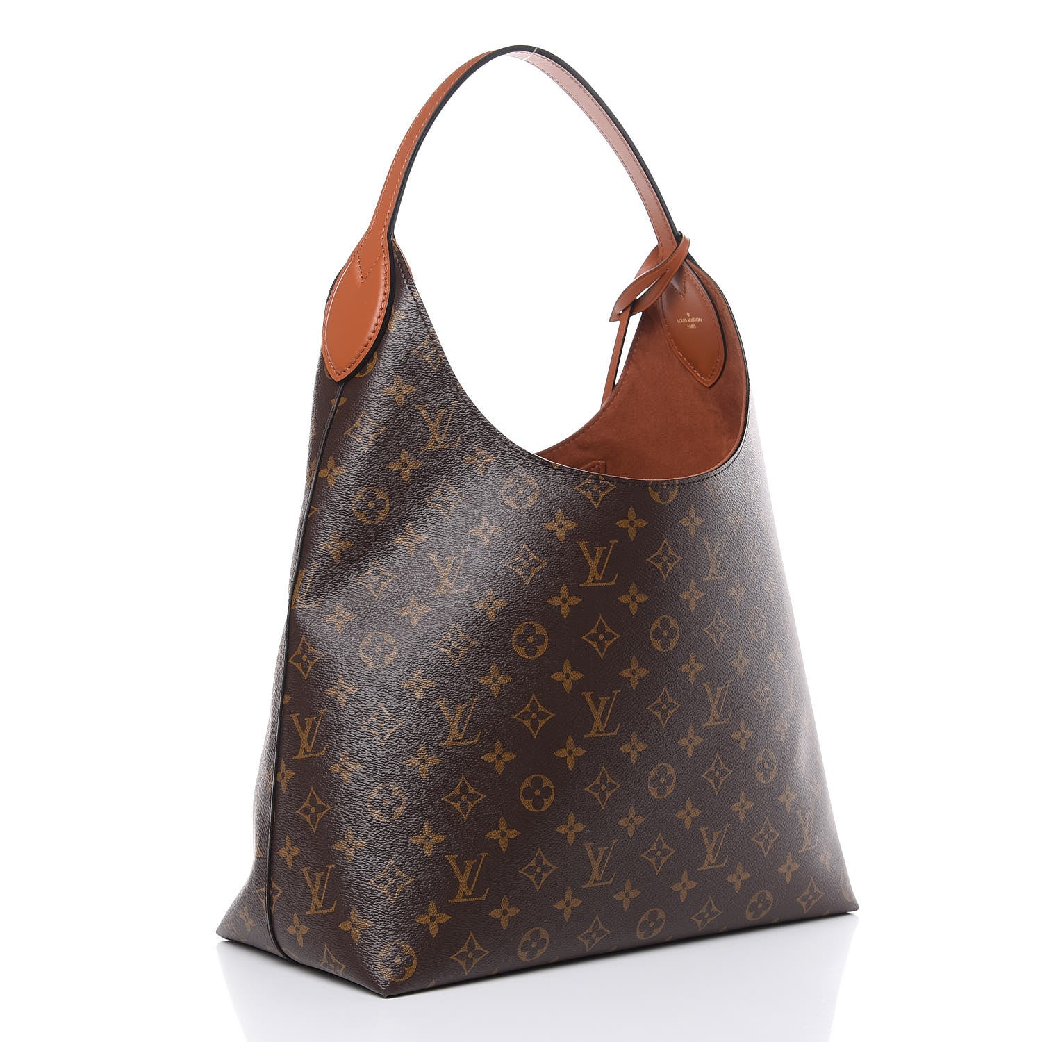 Louis Vuitton Monogram Flower Hobo Caramel 3 of 9