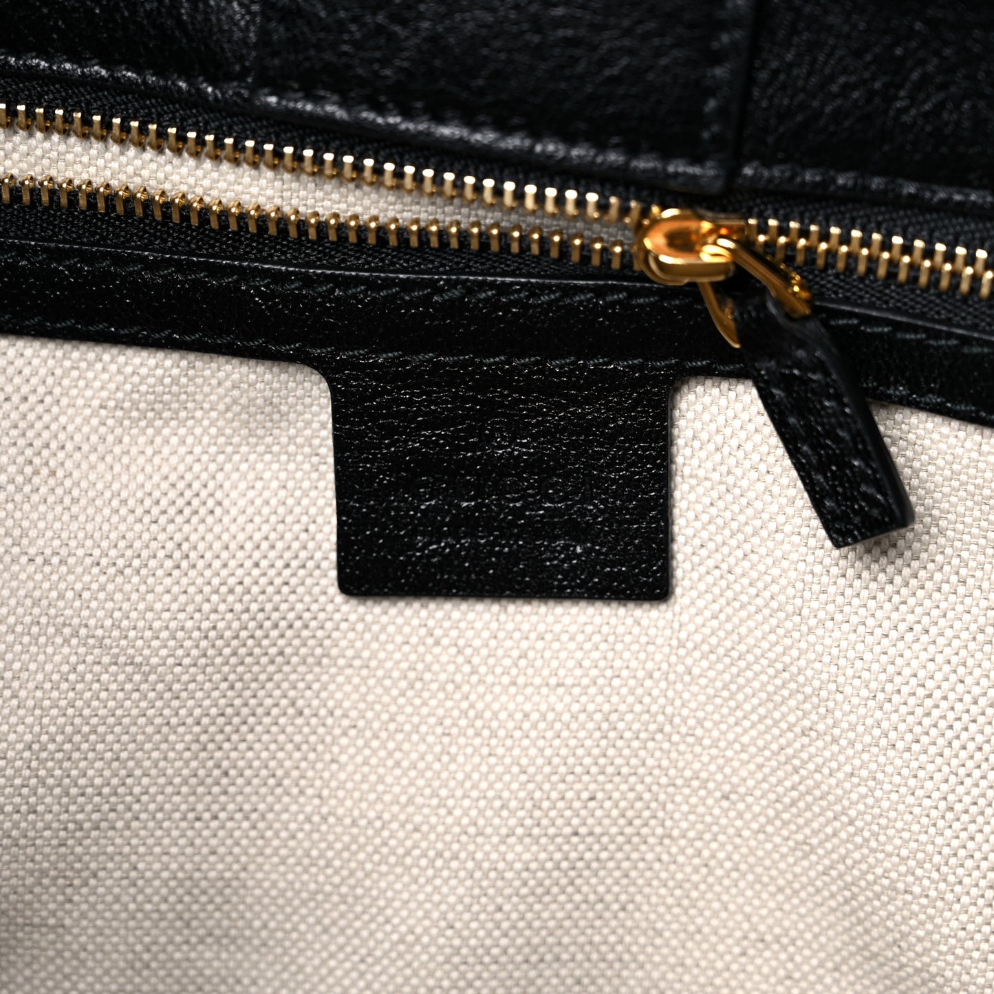 New Sakai Calfskin Lux Horsebit 1955 Tote Bag Black