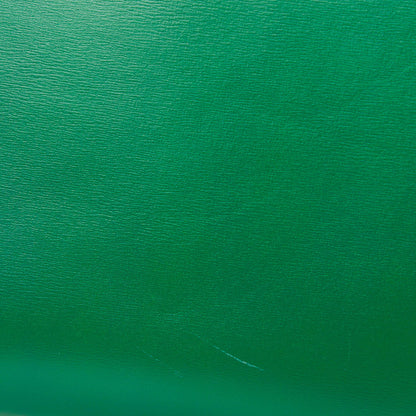 Bottega Veneta Box Calfskin Nappa Clip Bag Racing Green 12 of 12