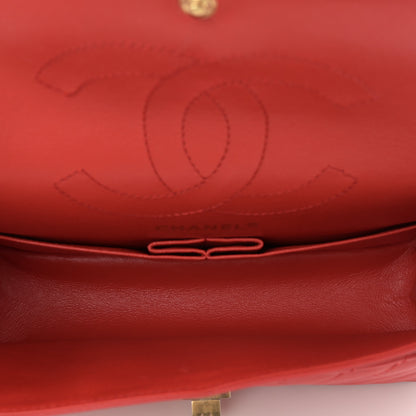 Chanel Sheepskin Chevron Quilted 2.55 Reissue 225 Flap Red 5 of 10