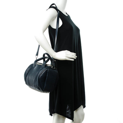 Alexander Wang Pebbled Lambskin Rockie Neptune 2 of 7