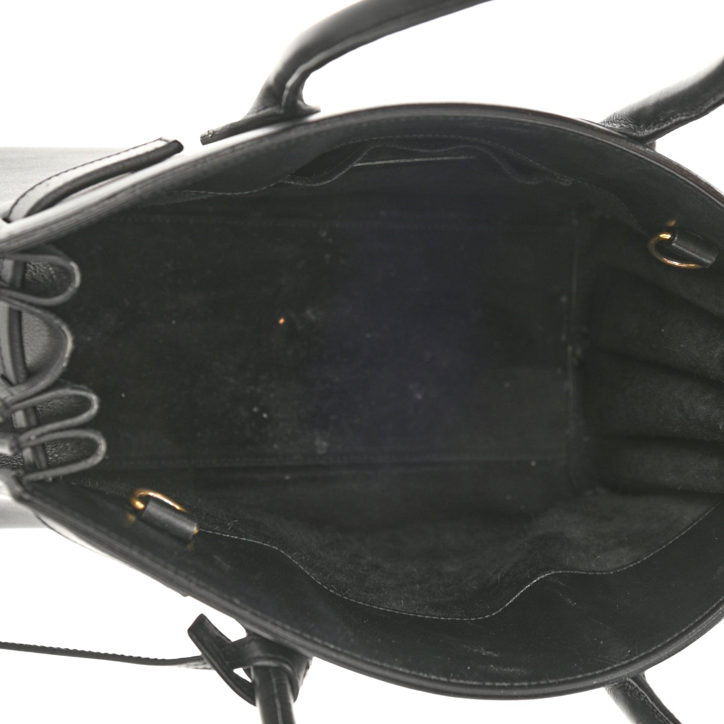 Calfskin Baby Sac De Jour Black