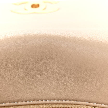 Chanel Lambskin Quilted Large Chanel 19 Flap Beige 13 of 13