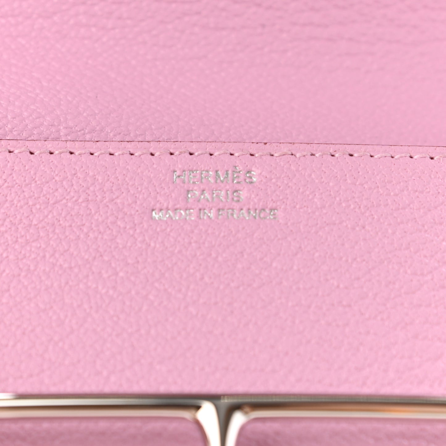 Chevre Mysore Roulis Slim Wallet Mauve Sylvestre