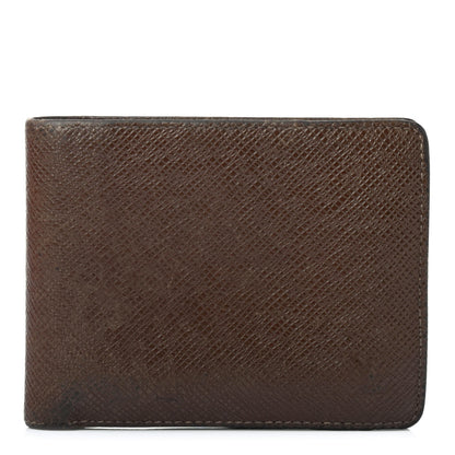 Louis Vuitton Taiga Multiple Wallet Grizzli 1 of 4