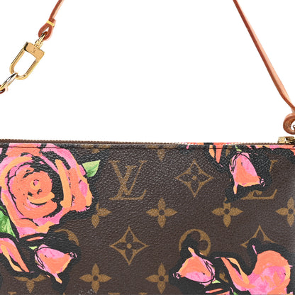 Louis Vuitton Monogram Roses Pochette Accessories 8 of 11